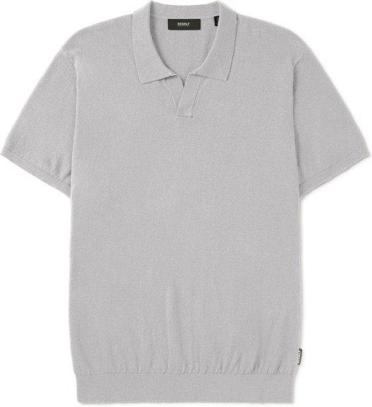 Ecoalf - Olmo Knit - Polo-Shirt Gr S grau