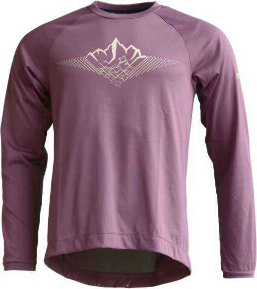 Zimtstern - Pureflowz Shirt L/S - Radtrikot Gr M lila