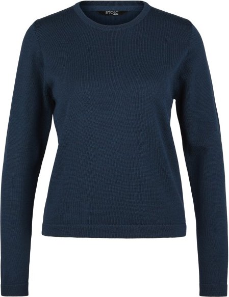 Stoic - Women's MerinoKnit MMXX.Kniva II Sweater - Merinopullover Gr M blau