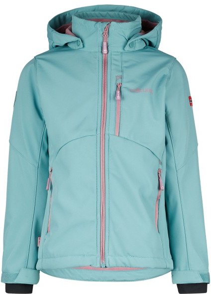 Trollkids - Girl's Balestrand Jacket - Softshelljacke Gr 164 türkis