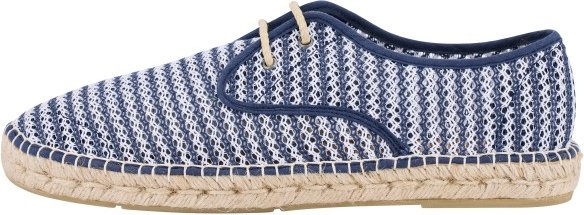 Espadrij - Paysan Mesh - Freizeitschuhe Gr 42 ecru /blau