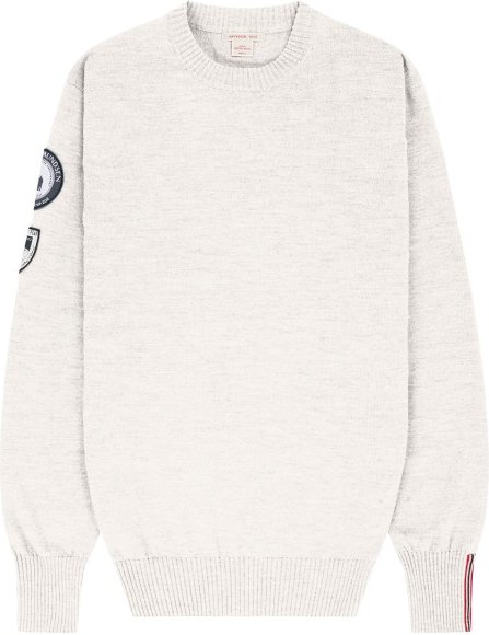 Amundsen Sports - Amundsen Peak Crew Neck - Merinopullover Gr L weiß