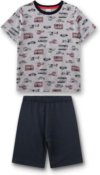 Sanetta - Kid's Pyjama 1/2 233739 - Alltagsunterwäsche Gr 98 grau