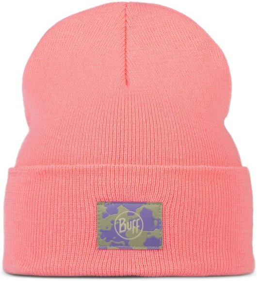 Buff - Kid's Knitted Beanie Bery - Mütze Gr One Size rot