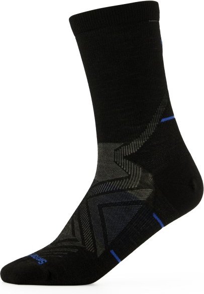 Thumbnail - Smartwool - Performance Run Zero Cushion Mid Crew - Laufsocken Gr L schwarz