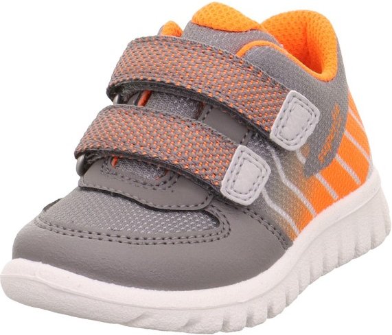 Superfit - Kid's Sport7 Mini D - Freizeitschuhe Gr 27 hellgrau /orange