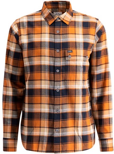 Lundhags - Järpen Plaid Flannel Shirt - Hemd Gr M braun