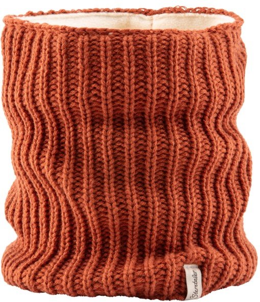 Sterntaler - Kid's Schlauchschal Strick Uni - Halstuch Gr One Size rot