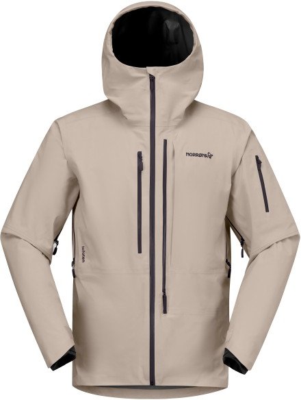 Thumbnail - Norrøna - Lofoten GORE-TEX Pro Jacket - Skijacke Gr M beige