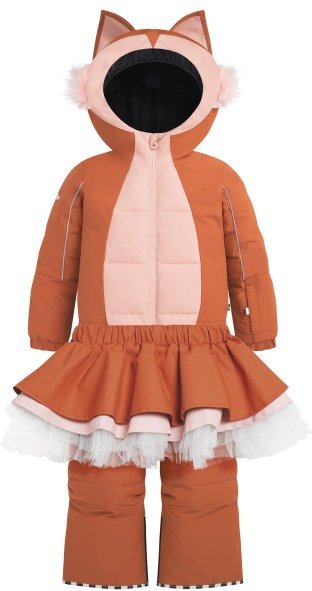 WeeDo - Kid's Squirdo Schneeanzug inkl. Skirt - Overall Gr XL bunt