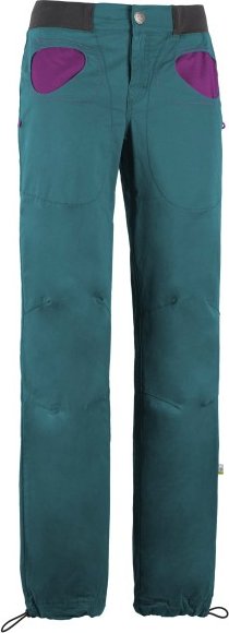 E9 - Women's Onda Story - Kletterhose Gr L blau/türkis