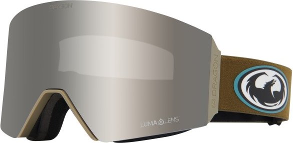 Dragon - RVX Mag OTG (VLT 14% + 54%) - Skibrille Gr L grau