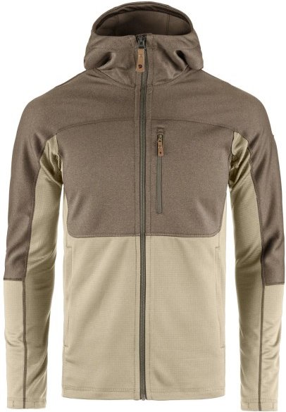 Fjällräven - Abisko Trail Fleece - Fleecejacke Gr XL beige/braun
