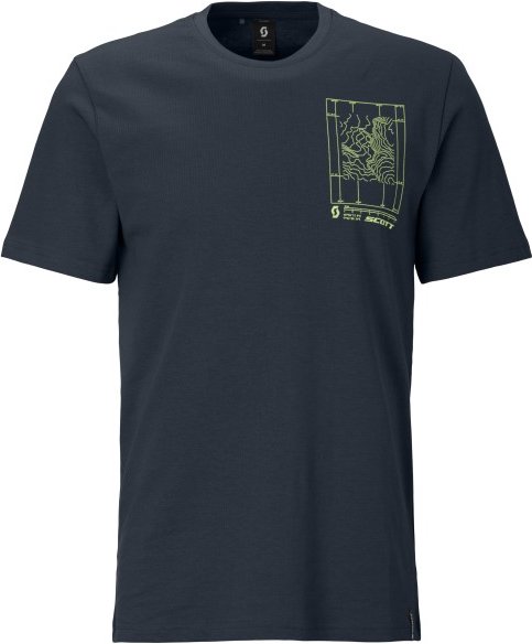 Scott - Tee Casual S/S - T-Shirt Gr XL blau