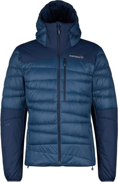 Norrøna - Falketind Down750 Hood - Daunenjacke Gr S blau