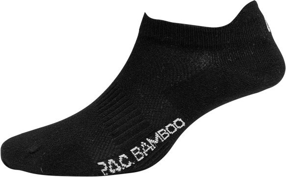 P.A.C. - Bamboo Footie - Multifunktionssocken Gr 39-42 schwarz