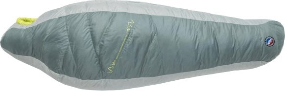 Big Agnes - Sidewinder 0 - Daunenschlafsack Gr Regular - Bodysize: 183 cm grün/ evening primrose