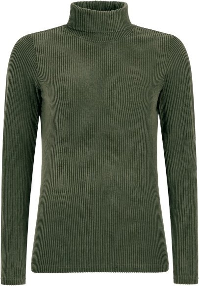 Protest - Women's Prtpearla Active Top - Kunstfaserpullover Gr 36 oliv/grün