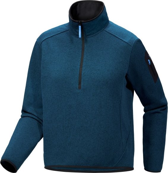 Thumbnail - Arc'teryx - Women's Covert Zip Neck - Fleecepullover Gr XS blau
