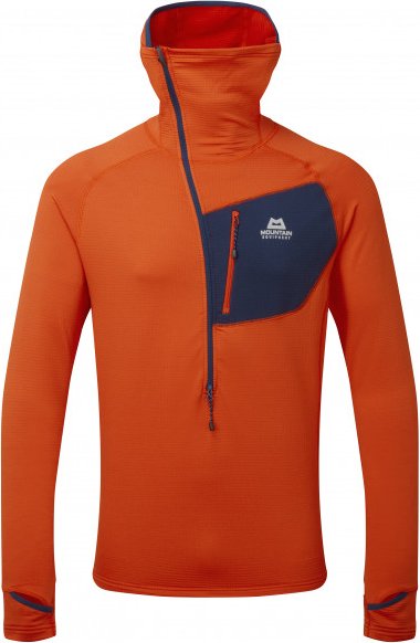 Thumbnail - Mountain Equipment - Eclipse Hooded Zip T - Fleecepullover Gr L rot