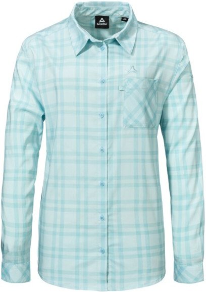 Thumbnail - Schöffel - Women's Blouse Style Fraris - Bluse Gr 44 grau