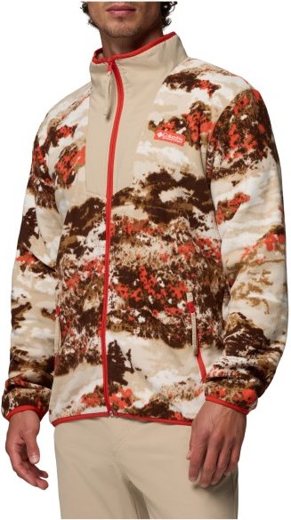 Columbia - Sequoia Grove Printed Full Zip - Fleecejacke Gr XL beige/braun