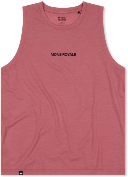 Mons Royale - Women's Icon Merino Tank - Merinoshirt Gr S rosa