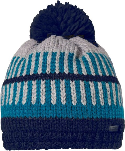Thumbnail - maximo - Kid's Mütze mit Pompon - Mütze Gr 47-49 cm blau