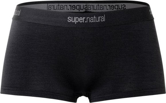 super.natural - Women's Semplice Hipster - Merinounterwäsche Gr M schwarz