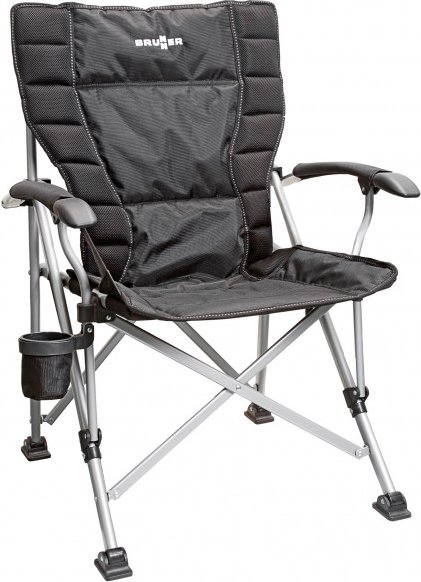 Brunner - Raptor NG 2.0 - Campingstuhl Gr 51 x 44 x H48/90 cm grau
