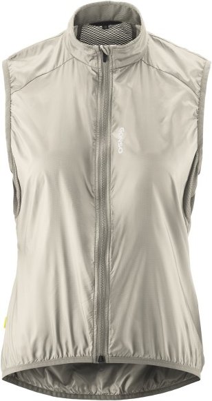 Thumbnail - Gonso - Women's Road Vest Wind - Fahrradweste Gr 44 grau/beige