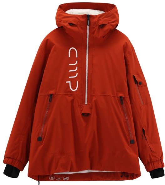 CMP - Jacket Fix Hood - Skijacke Gr M rot
