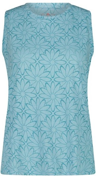 CMP - Women's Top Floral - Top Gr 44 türkis