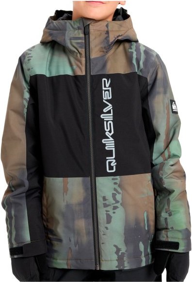 Thumbnail - Quiksilver - Kid's Side Hit Block Jacket - Skijacke Gr XS - 8 Years schwarz