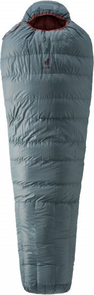 Deuter - Women's Astro Pro 400 SL - Daunenschlafsack Gr 194 x 63 x 43 cm teal /rot