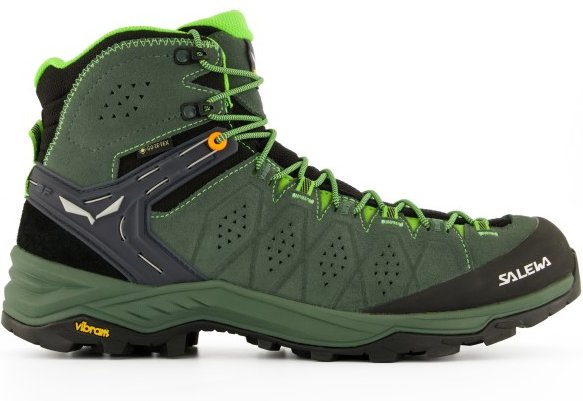 Thumbnail - Salewa - Alp Trainer 2 Mid GTX - Wanderschuhe Gr 40,5 oliv