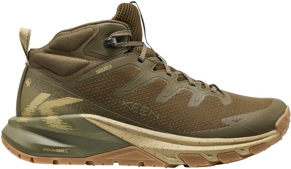 Keen - Targhee Apex Mid WP - Wanderschuhe Gr 42,5 braun/oliv