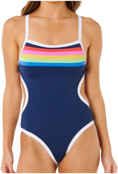 Rip Curl - Women's Surf Stripe Cheeky One Piece - Badeanzug Gr M bunt