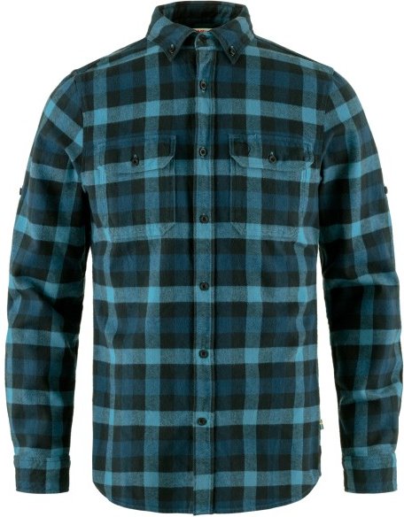 Fjällräven - Skog Shirt - Hemd Gr L blau
