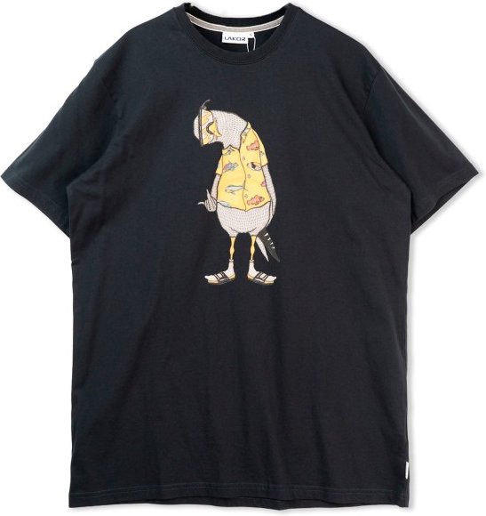 LAKOR - Flipping The Bird T-Shirt - T-Shirt Gr M schwarz