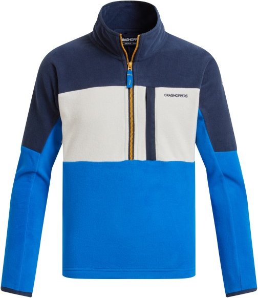 Thumbnail - Craghoppers - Kid's Bromley Fleecepullover - Fleecepullover Gr 128 blau
