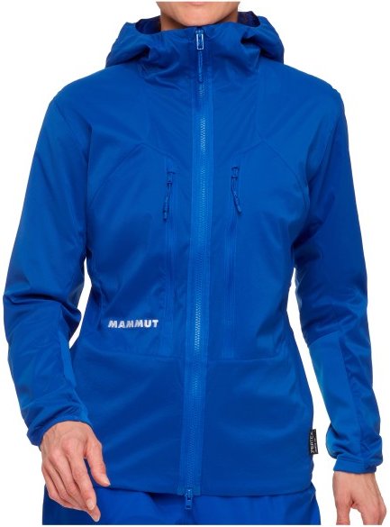 Mammut - Women's Eiger Nordwand Insulation Flex Air Hooded - Kunstfaserjacke Gr S blau