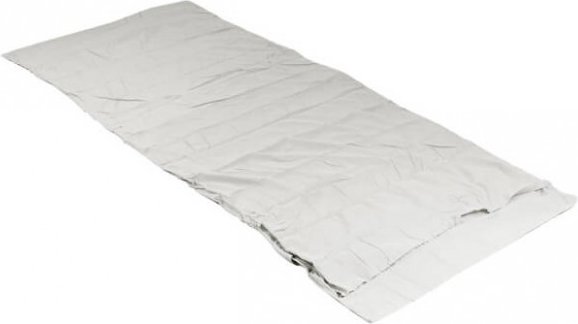 Cocoon - TravelSheet Egyptian Cotton - Reiseschlafsack Gr 220 x 90 cm grau/weiß