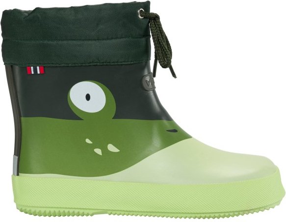 Viking - Kid's Alv Barefoot Paw Print - Gummistiefel Gr 20 grün