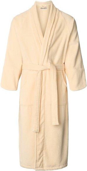 Bongusta - Naram Bathrobe - Bademantel Gr S/M weiß