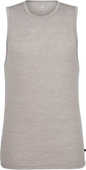 Heber Peak - MerinoMix165 PineconeHe. Tank - Merinounterwäsche Gr 3XL grau