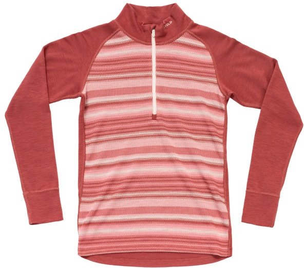 Thumbnail - Devold - Women's Signature Merino 230 Zip - Merinounterwäsche Gr M rosa/rot