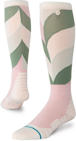 Thumbnail - Stance - Women's Geo Petals UL Wool Snow - Skisocken Gr S bunt