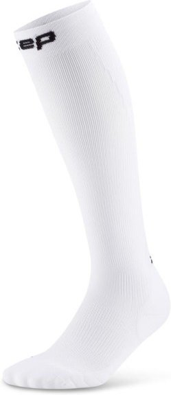 CEP - Run Socks Tall 5.0 - Kompressionssocken Gr III weiß
