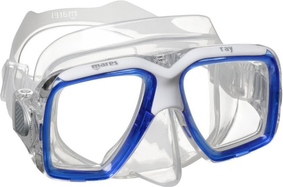 Mares - Ray - Taucherbrille blau/ clear